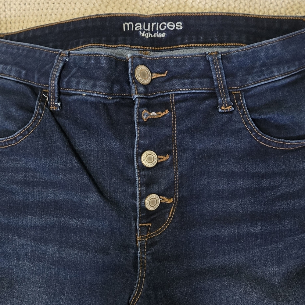 Maurices Skinny High-Rise Women's Dark Wash Jeans